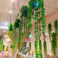 اویز گل کوزه ای