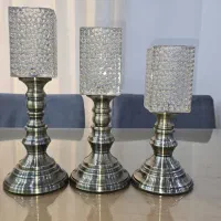 جا شمعی کریستال