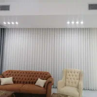 کارگاه پرده دوزی باپایینترین قیمت دوخت وپارچه|پرده، رانر، رومیزی|میبد, |دیوار