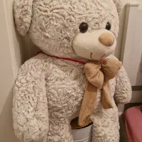 عروسک خرس پالیشی پاپیون دار مناسب هدیه ولنتاین|اسباب‌بازی بچه|تهران, گرگان|دیوار