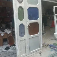 عرض۱۰۸ ارتفاع ۲۳۰ کوتاهم میشه  آلومنیم قدیم