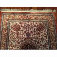 قالی تمام ابریشم|فرش|تهران, تهرانسر شمالی|دیوار