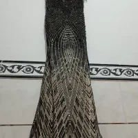 لباس مجلسی سنگ دوزی شده سایز42تا46