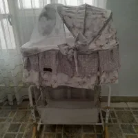 تخت بچه طرح ملورین گهواره شو کاملا نو