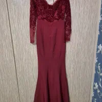 لباس مجلسی زرشکی