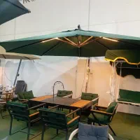 سایبان میزصندلی آتیلا آتشدان کافه چتردرجه یک