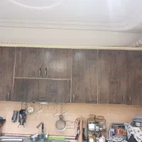 کابینت ام دی اف دست دو تمیز|کتابخانه، شلف، قفسههای دیواری|لاهیجان, خمیر کلایه|دیوار