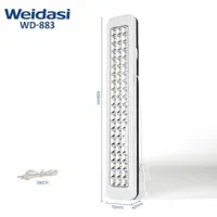 چراغ اضطراری و چراغ قوه شارژی ویداسی  و لیزر 303|لامپ و چراغ|قم, چهار مردان|دیوار