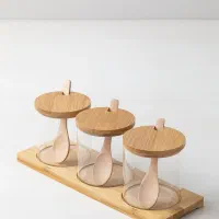 جاادویه پیرکس بامبو|ظروف سرو و پذیرایی|گرگان, |دیوار