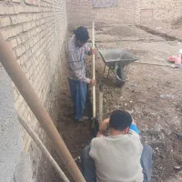 هرگونه کنده کاری  پی چاه پالانه چاله سپتینگ باغچه