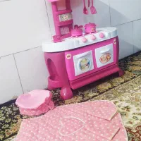 آشپزخانه و سرویس کلاه و دستکش وپیشبند آشپزی|اسباب‌بازی بچه|مشهد, گاز|دیوار