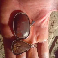 اویز نقره فیروزه نیشابور|جواهرات|رباطکریم, رباطکریم|دیوار