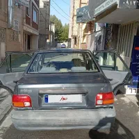 پراید مدل 82 یشمی شاسی سالم