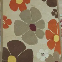 قالیچه  به ابعاد  دو متر و بیست در یک ونیم متر|فرش|گلبهار, شهر جدید گلبهار|دیوار