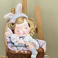پنل نقاشی اتاق کودک و نقاشی دیواری