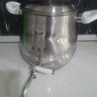 کتری استیل شیر دار