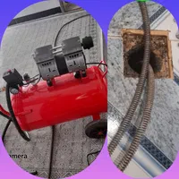 لوله بازکنی آسمان فنر برقی و تراکم هوا