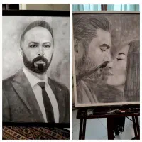 تبدیل عکس به تابلوی جذاب نقاشی چهره