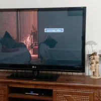 فروش تلوزیون رنگی ۴۳ اینچ ال جی ودستگاه دیجیتال|تلویزیون و پروژکتور|اندیشه, شهرک کوثر|دیوار