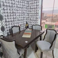 ناهارخوری کوئین ست با مبل درمجتمع جهیزیه زرین|میز و صندلی غذاخوری|یاسوج, |دیوار