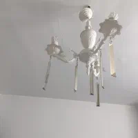 لوستر فلزی زیبا|لوستر و چراغ آویز|تهران, گلستان (شهرک راه آهن)|دیوار