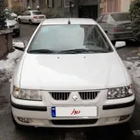 سمند LX مولتی پلکس سفید مدل ۱۳۹۶