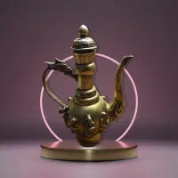 گلاب‌پاش برنجی قدیمی، بیش از۷۰سال قدمت