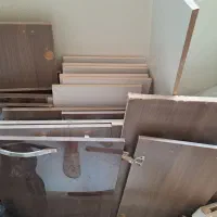 مبل گردوبه همراه میز و کابینت آشپزخانه تمیز|مبلمان خانگی و میز عسلی|اصفهان, قلعه طبره|دیوار
