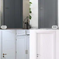 درب اتاق خواب چهارچوب در سرویس داخلی کاور ضد آب