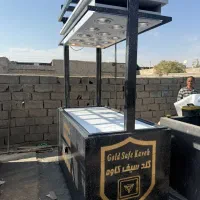 گاوصندوق آسانسوری gs3400 طلایی سفید