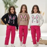 ست کراپ شلوار فینگردار فروشگاه مداستار|کفش و لباس بچه|کرمانشاه, |دیوار