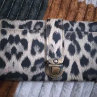 کیف پول وکارت دستی چرم