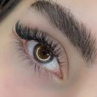 جذب مدل اکستنشن مژه اسپایک در شهسوار جهت عکاسی