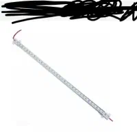 الیدی نیم متری سفید روکش دار شیشه ای