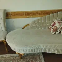 مبل نه نفره و میز غذا خوری شیش نفره|مبلمان خانگی و میز عسلی|آبیک, |دیوار