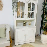 کمد کتابخانه ویترین کافی بار چوب گردو اصل|بوفه، ویترین، کنسول|هشتگرد, شهرک اداری|دیوار