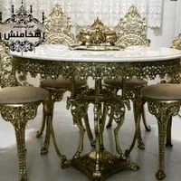 میز غذاخوری برنز و طرح برنز قیمت جشنواره|میز و صندلی غذاخوری|یزد, |دیوار