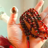 ست انگشتر و تسبیح زیبا