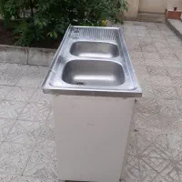 سینک ظرفشویی باکابینت فلزی