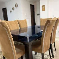 میز نهارخوری ۶ نفره|میز و صندلی غذاخوری|کلاچای, |دیوار