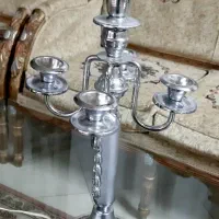 شمع ۲ عدد جا شمعی|صنایع دستی و سایر لوازم تزئینی|گلپایگان, |دیوار