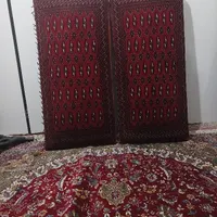 دوعدد پشتی دست بافت|پشتی|اندیشه, |دیوار