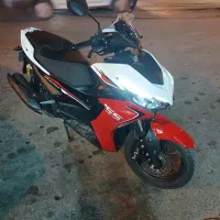 آیروکس ۱۵۵ در حد صفر سند سفید|موتورسیکلت|شیراز, شهرک استقلال|دیوار