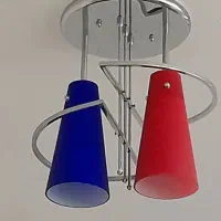 لوستر سقفی دو شعله** طراحی مدرن