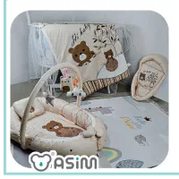 سرویس خواب نوزاد برند آسیم فروشگاه سیسمونی115