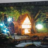 تابلو نوری درخشان زیبا