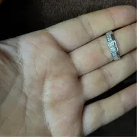 گوشواره و انگشتر نقره ۹۲۵نو|بدلیجات|تهران, یوسفآباد|دیوار