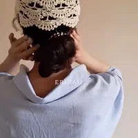 کلاه قلاب بافی