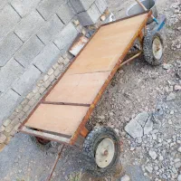 گاری چهار چرخ فرمان دار|ابزارآلات|قهدریجان, |دیوار