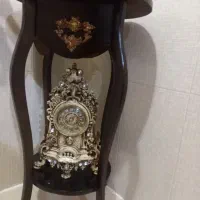 میز تلفن با ساعت